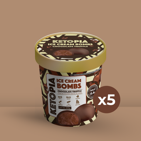 5 Pack Ice Cream Bombs Chocolate Truffle (200g)