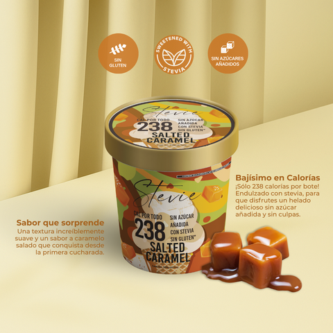 5 Pack Stevie Salted Caramel (350g)