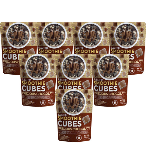 8-EMPAQUES de Precious Chocolate Smoothie Cubes