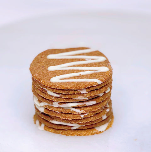 12-PAQUETES Galletas Keto Almond Thins Cinnamon Roll