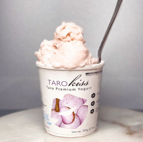 8-PIEZAS YOGURT TARO KISS SIN GLUTEN Y CON PROBIÓTICOS