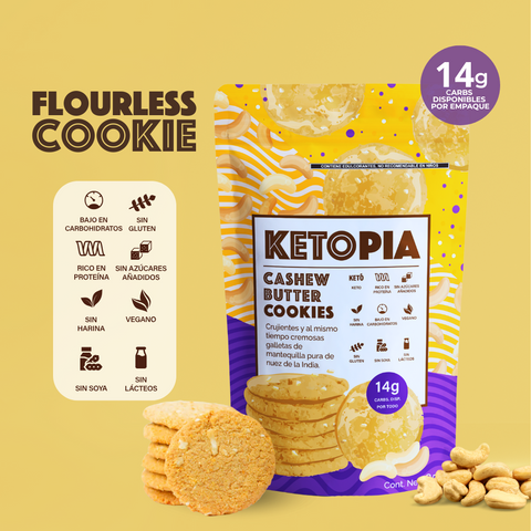 4 Pack Cashew Butter Cookies