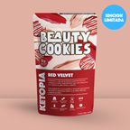 KETOPIA  Galletas con Colágeno Keto Red Velvet 140g