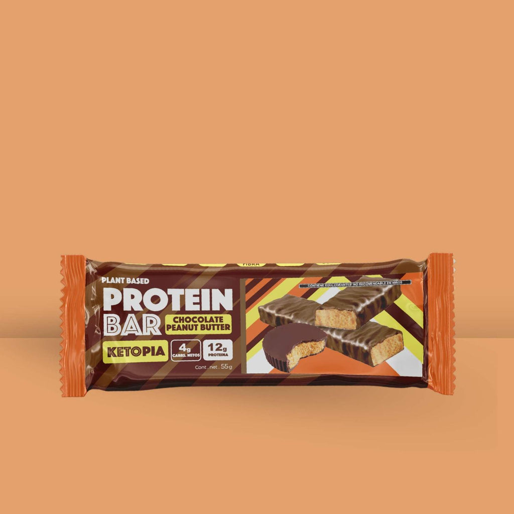 KETOPIA Barra de Proteína Keto Peanut Butter 55g - Frozen-Boutique