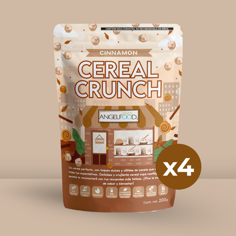4 Pack Cinnamon Cereal Crunch (200g)