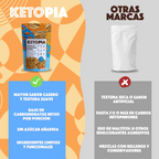 KETOPIA  Galletas Sin Azúcar Keto Chocolate Butter Pecan 115g