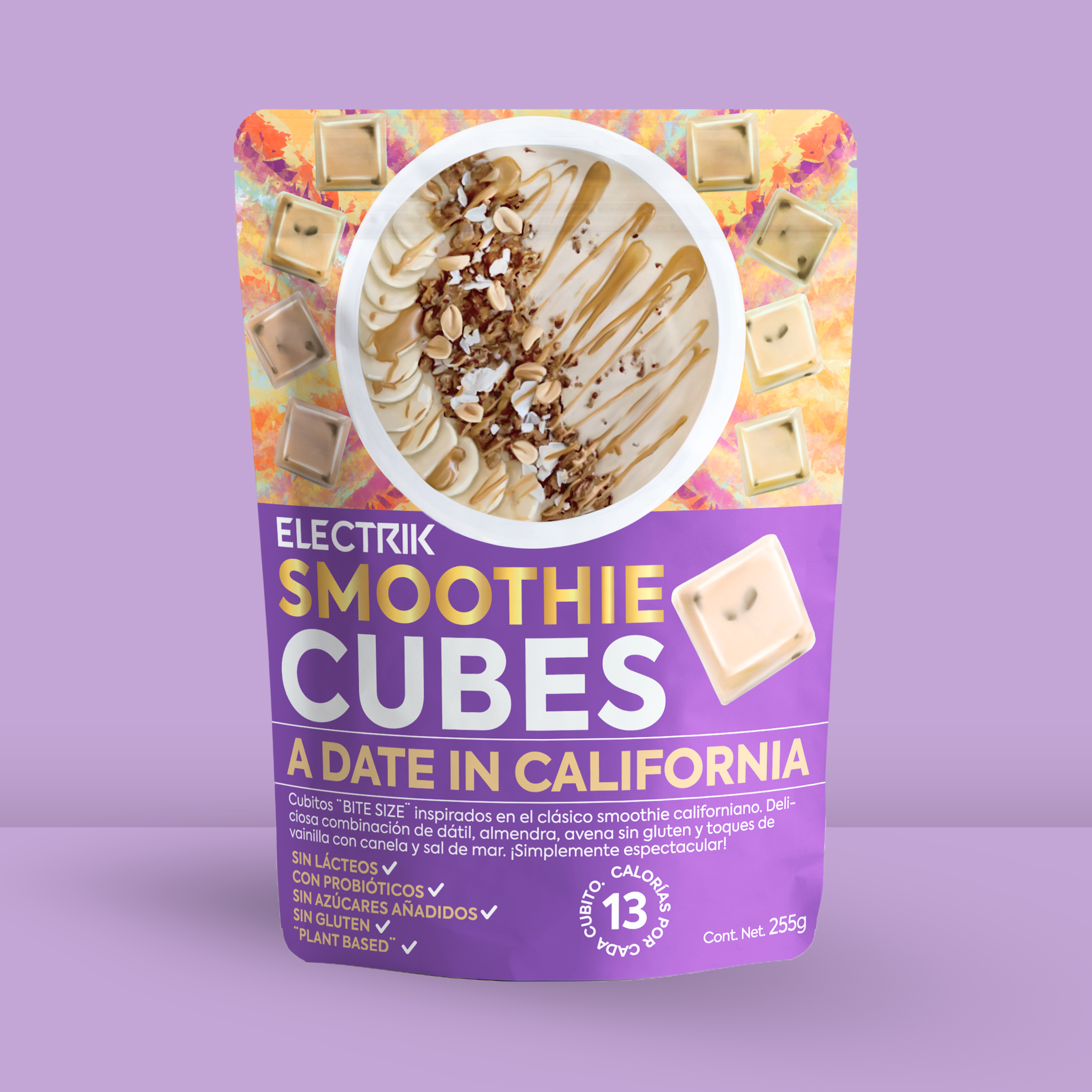 ELECTRIK  Smoothie cubes A date in California  255g