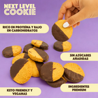 KETOPIA  Galletas Sin Harina Cubierta Chocolate Keto Midnight 160g