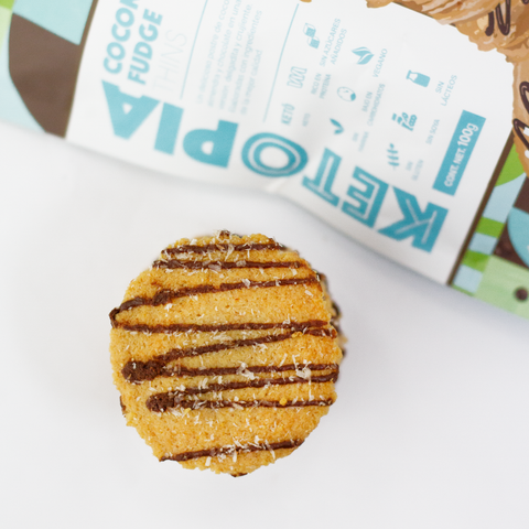 12 Pack Almond Thins Coconut Fudge