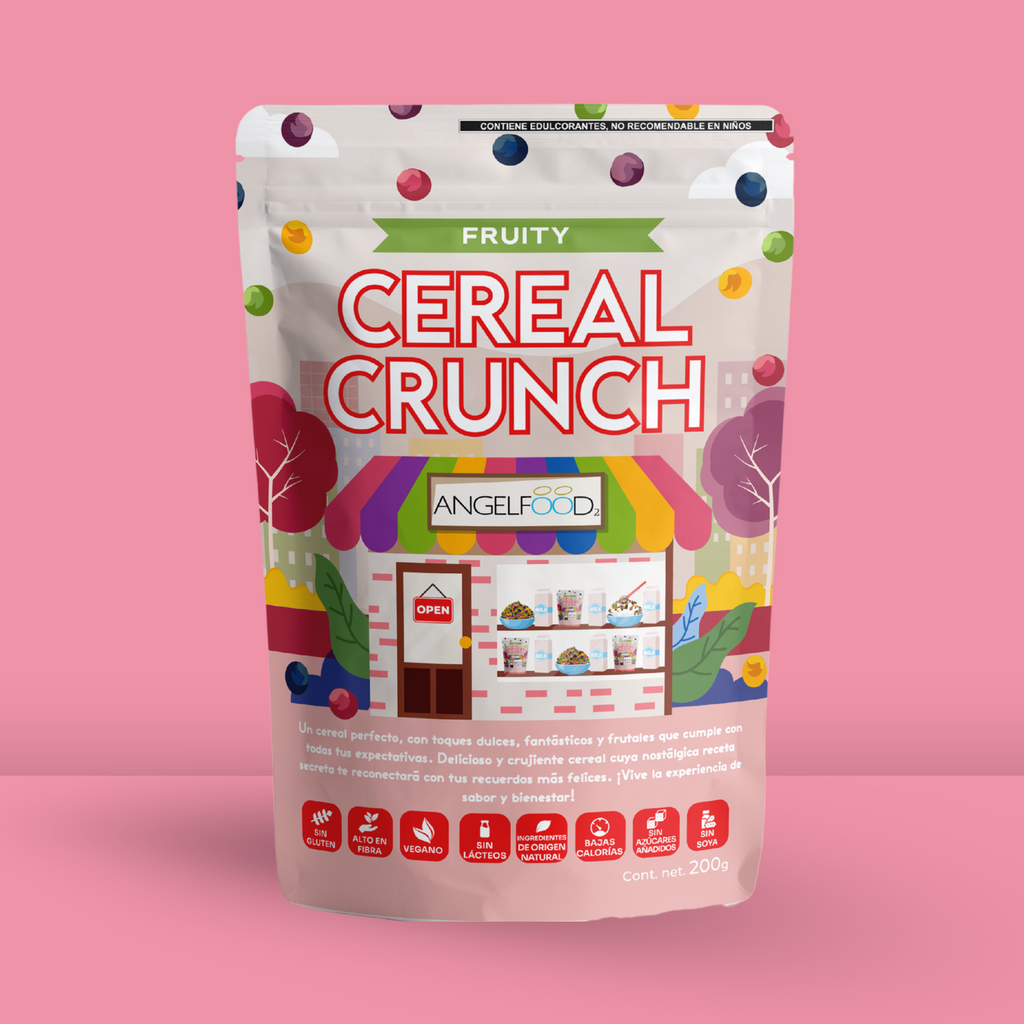 ANGELFOOD Cereal de Quinoa Crunch Fruity 200g - Frozen-Boutique