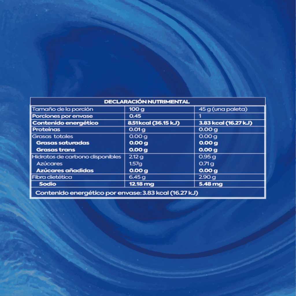 ELECTRIK Paleta con Electrolitos sabor Lemon lime 45g