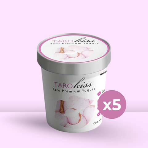 5 Pack Yogurt Taro Kiss (350g)
