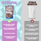 KETOPIA  Galletas Sin Harina Cubiertas de Chocolate Keto Coconut Almond Joy  100g
