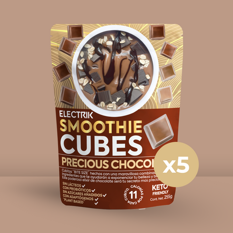 5 Pack Precious Chocolate Smoothie Cubes (255g)