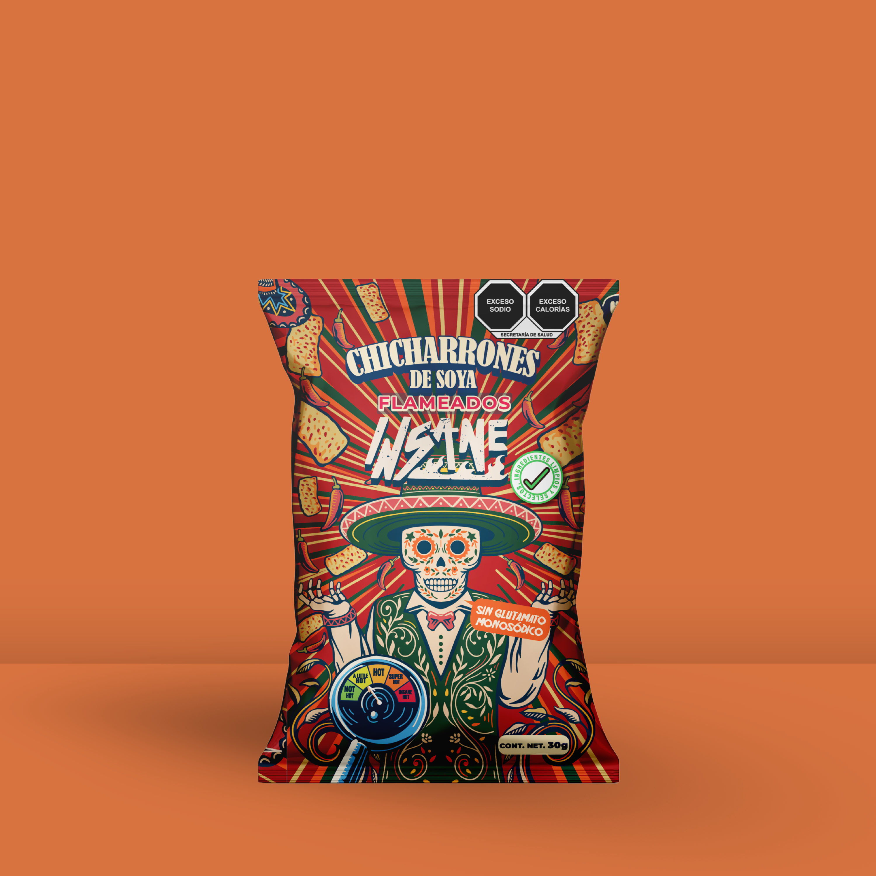 Chicharrones Flameados (30g)