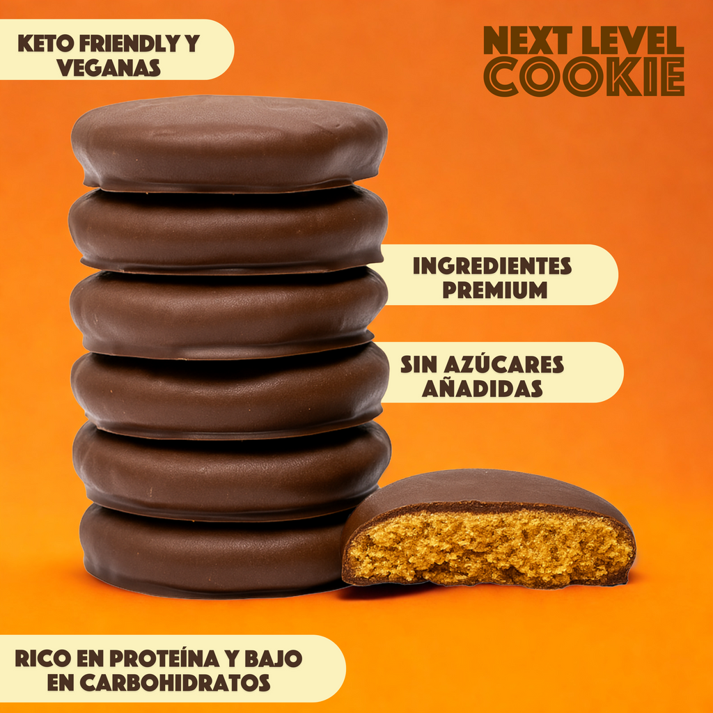 KETOPIA Galletas Sin Harina Cubiertas de Chocolate Keto Peanut Butter Cup  100g - Frozen-Boutique