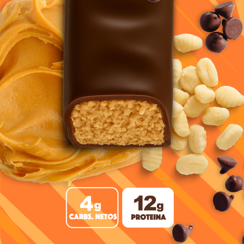 KETOPIA Barra de Proteína Keto Peanut Butter 55g - Frozen-Boutique