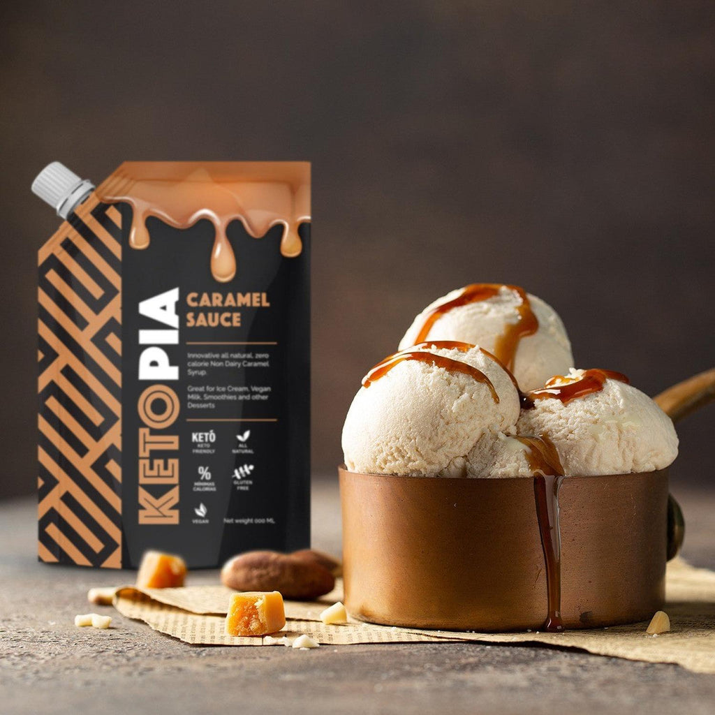 KETOPIA  Syrup Caramel Keto Líquido  250g - Frozen-Boutique