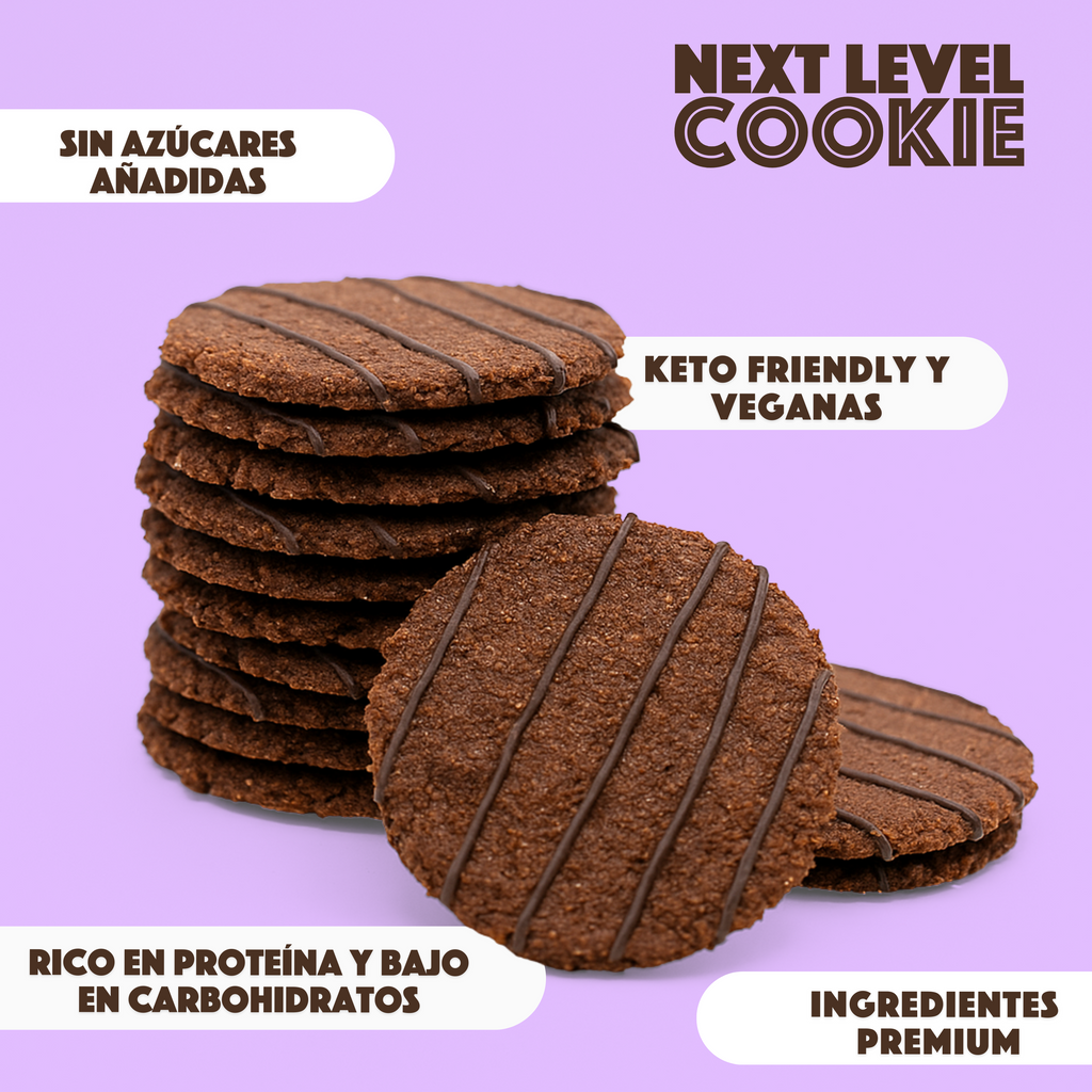 KETOPIA  Galletas Thins Keto de Almendra Chocolate Doble 100g - Frozen-Boutique