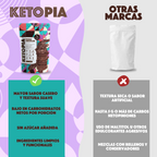 KETOPIA  Galletas Thins Keto de Almendra Chocolate Doble 100g