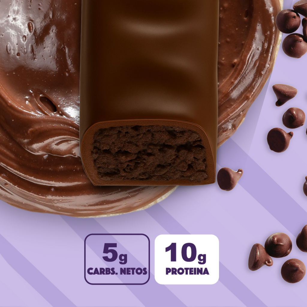 KETOPIA  Barra de Proteína Keto Brownie 55g - Frozen-Boutique
