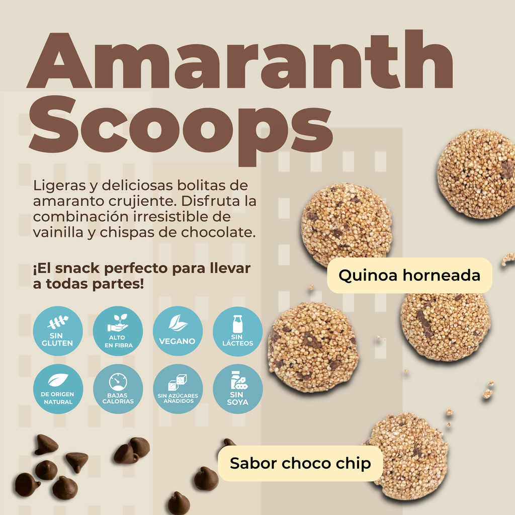 ANGELFOOD Amarantos chocolate Chip 76g - Frozen-Boutique