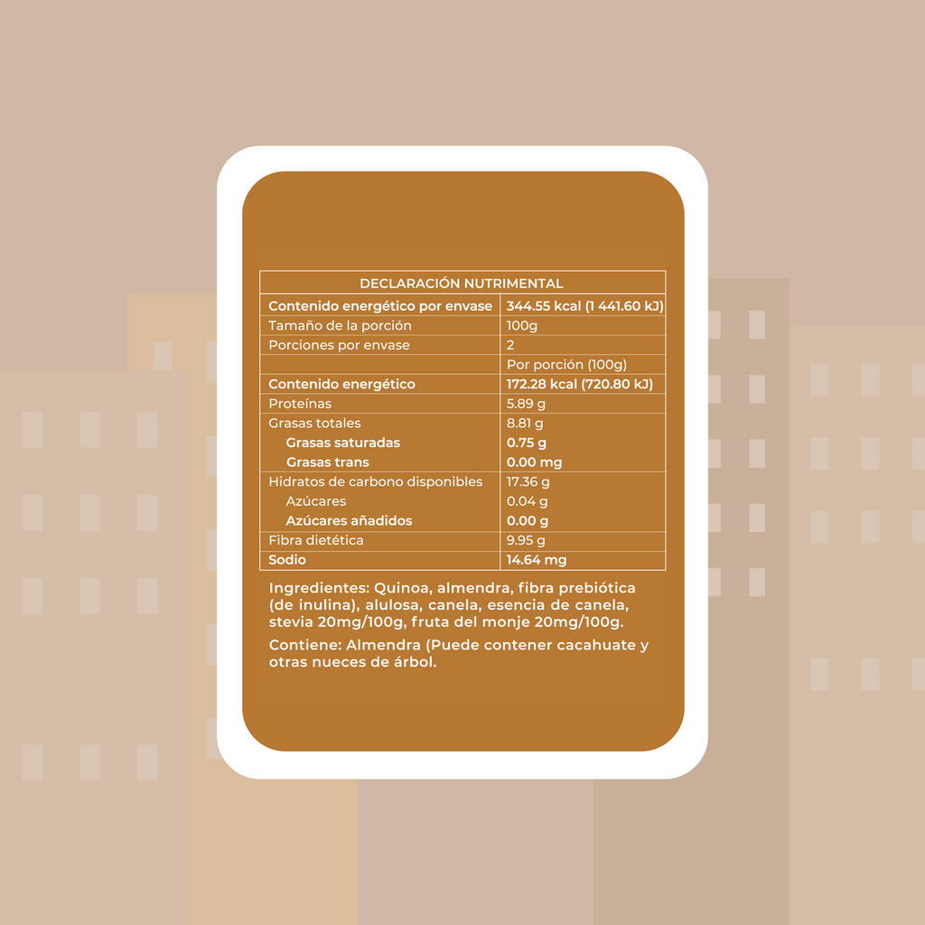 ANGELFOOD Cereal de Quinoa Crunch Cinnamon 200g - Frozen-Boutique