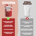 KETOPIA  Galletas con Colágeno Keto Red Velvet 140g