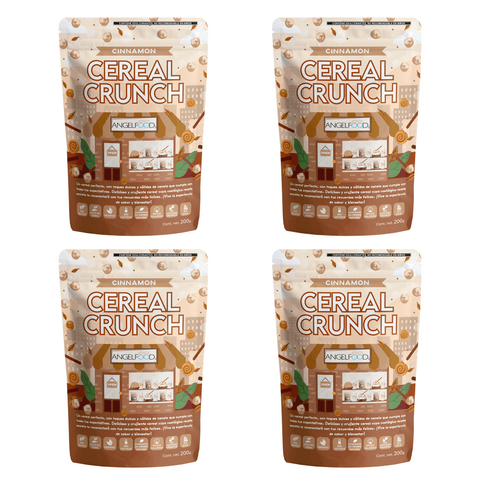 4-PAQUETES Cinnamon Cereal Crunch