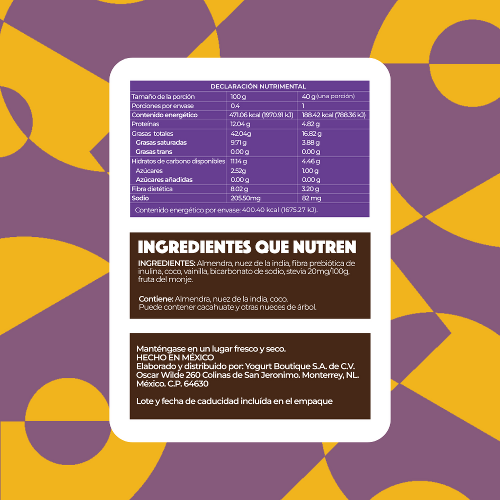 KETOPIA Galletas Sin Azúcar Keto Butter Cashew 85g - Frozen-Boutique