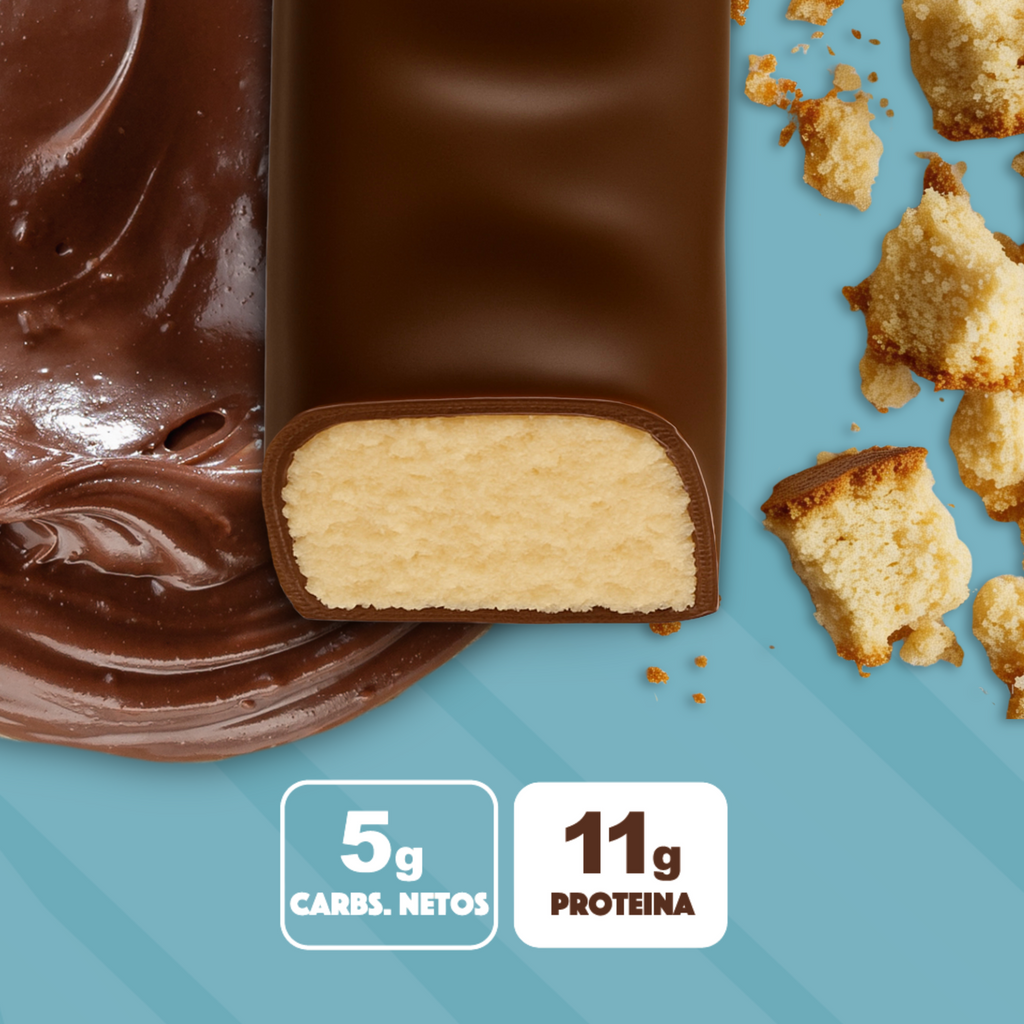 KETOPIA - Barras de Proteina keto 11 g de proteina Fudge Vainilla - 12 Pack - Frozen-Boutique