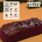 KETOPIA  Pastelillo Cake Bar Keto Chocolate relleno Fresa Crema 120g