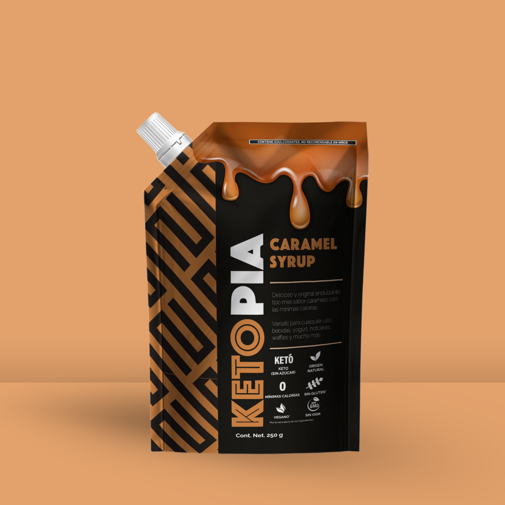 KETOPIA  Syrup Caramel Keto Líquido  250g - Frozen-Boutique