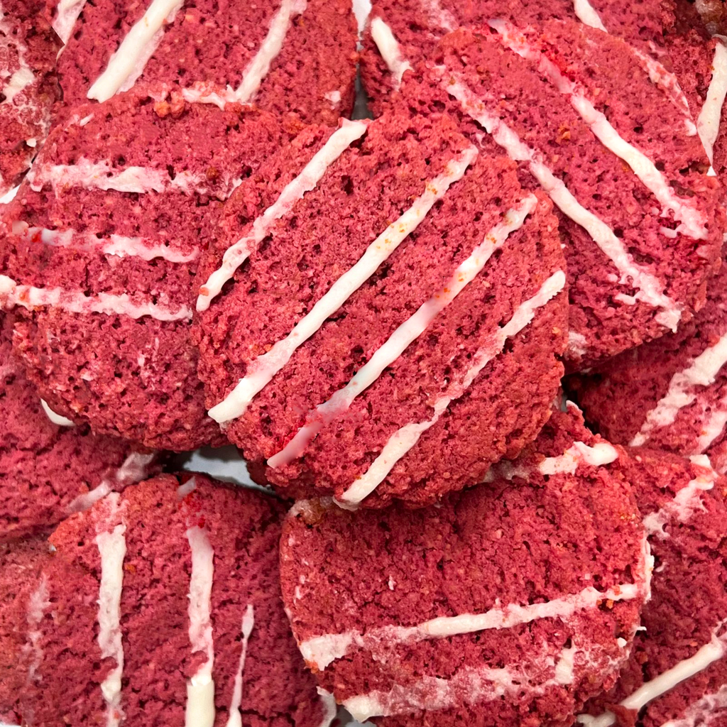 KETOPIA  Galletas con Colágeno Keto Red Velvet 140g - Frozen-Boutique