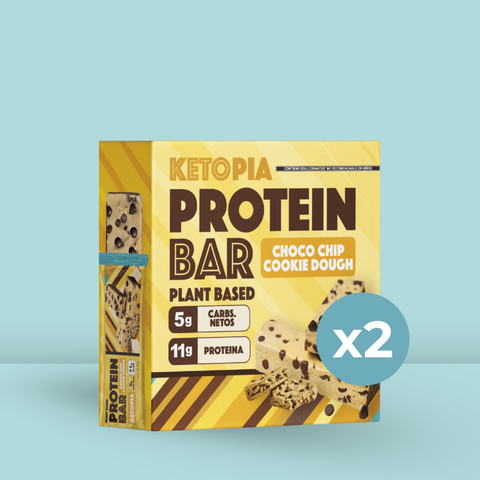 2 Pack Barra de Proteína Choco Chip Cookie Dough