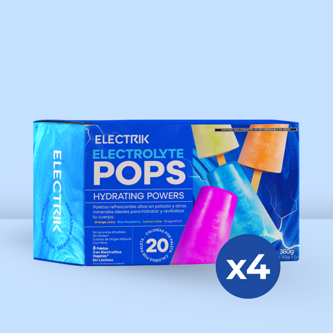 4 Pack Electrolyte Pops (360g)