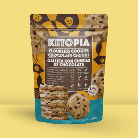 Flourless Choco Chunk Cookies (350g)