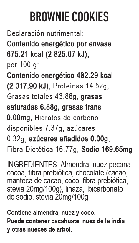 
                  
                    12-PAQUETES Galletas Keto Flourless Brownie Cookies
                  
                