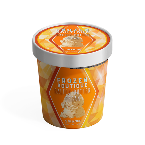 Salted Butter Pecan Helado Vegano (473ml)