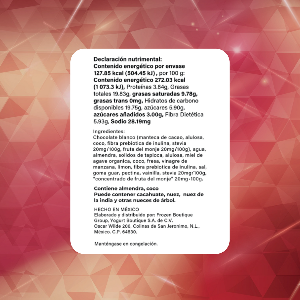 FROZEN BOUTIQUE  Ice Cream Bites Helado Sin Azúcar New York Cheesecake 47g - Frozen-Boutique