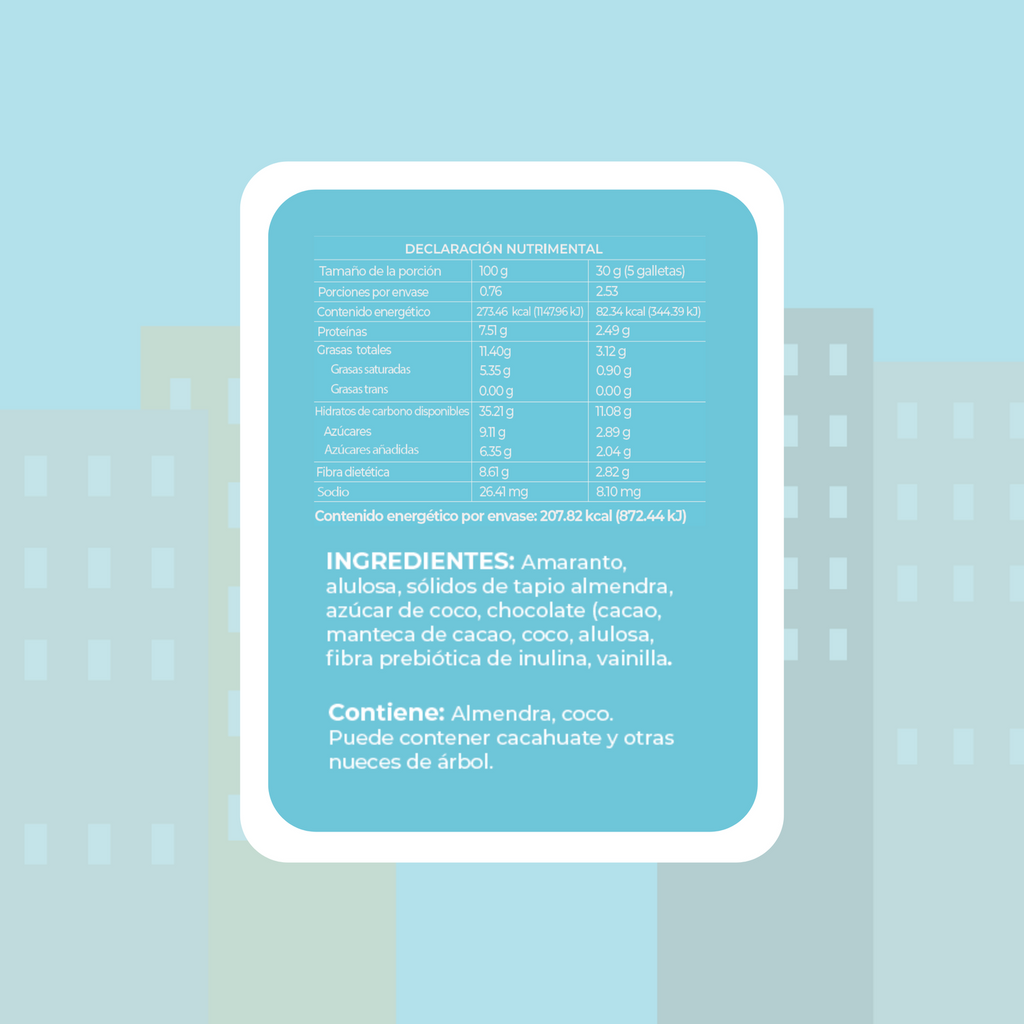 ANGELFOOD Amarantos chocolate Chip 76g - Frozen-Boutique