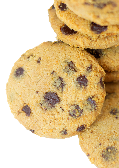 2-PAQUETES Galletas Keto Flourless Choco Chip Chunk 350g