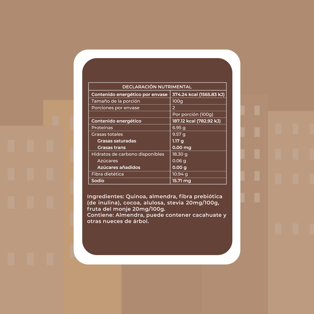 ANGELFOOD Cereal de Quinoa Crunch Chocolate 200g - Frozen-Boutique