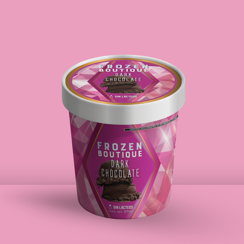 FROZEN BOUTIQUE Helado Vegano Chocolate Obscuro  370g - Frozen-Boutique