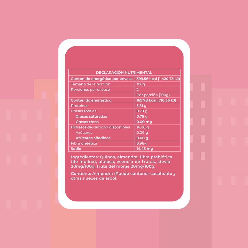 ANGELFOOD Cereal de Quinoa Crunch Fruity 200g - Frozen-Boutique