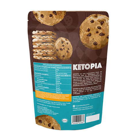 Galletas Keto Flourless Choco Chip 350g