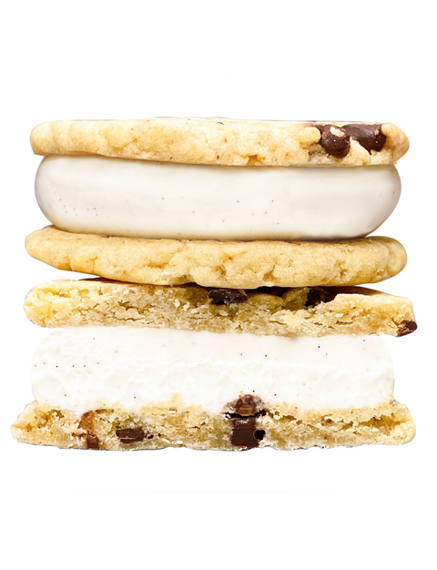 8 Pack Vegan Chocolate Chip Ice Cream Sandwich (135g)
