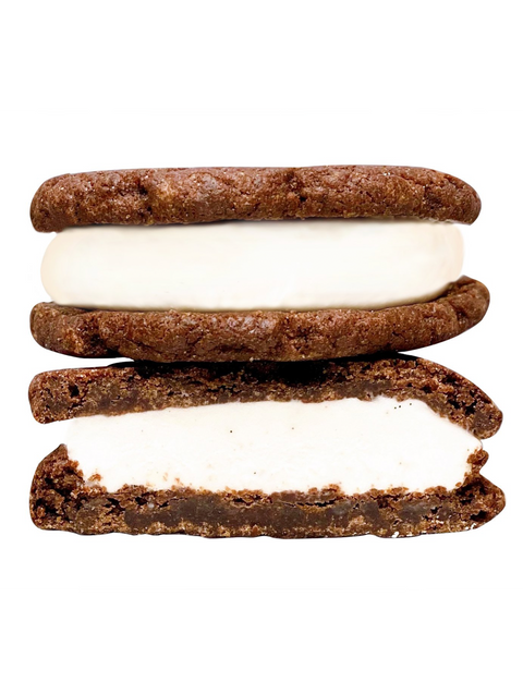 8 Pack Vegan Cookies and Cream Ice Cream Sandwich (135g)