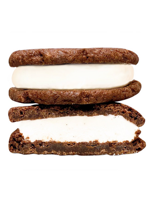 
                  
                    12-PIEZAS Vegan Cookies and Cream Ice Cream Sandwich
                  
                