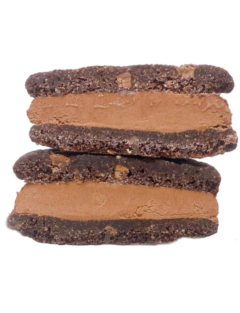 8 Pack Ice Cream Sandwich Fudgy Brownie (120g)